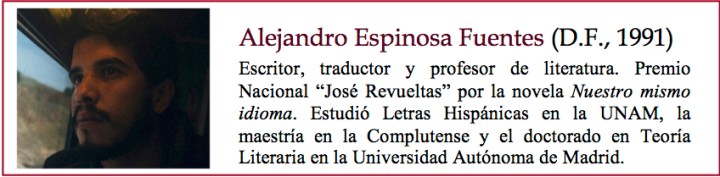 Bio Alejandro Espinosa